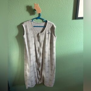 Halo brand blue and gray football sleep sack. .5 TOG size: Large